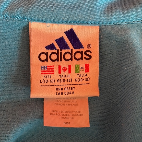 2000s Vintage Adidas Track Bomber Jacket; Fits Women’s US S - Picture 9 of 10